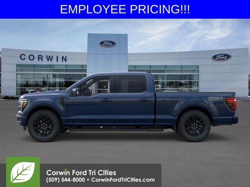 Antimatter Blue Metallic 2026 Ford F-150 Lariat