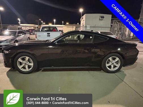 Shadow Black 2024 Ford Mustang EcoBoost