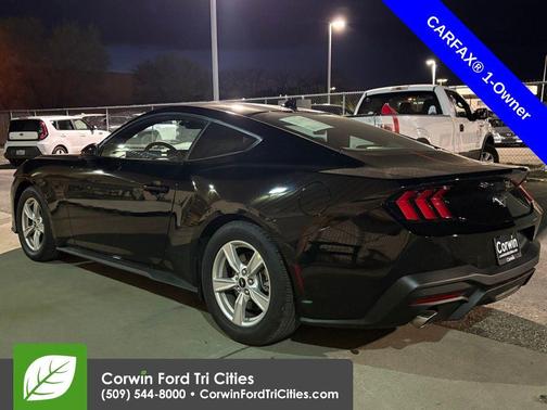Shadow Black 2024 Ford Mustang EcoBoost