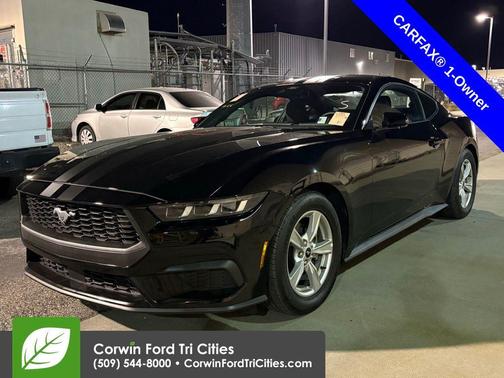 Shadow Black 2024 Ford Mustang EcoBoost