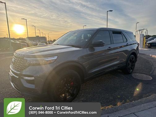Carbonized Gray Metallic 2021 Ford Explorer ST