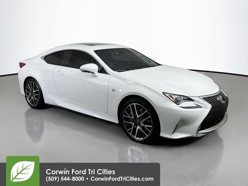 White 2016 Lexus RC 300 Base