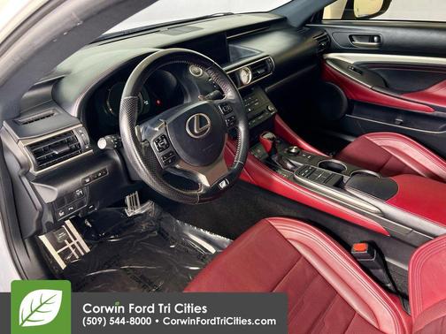 White 2016 Lexus RC 300 Base