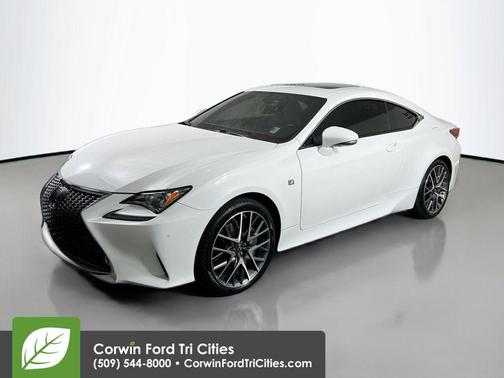 White 2016 Lexus RC 300 Base