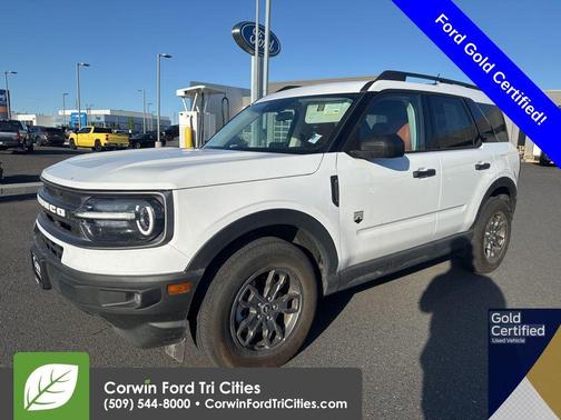 Oxford White 2023 Ford Bronco Sport Big Bend