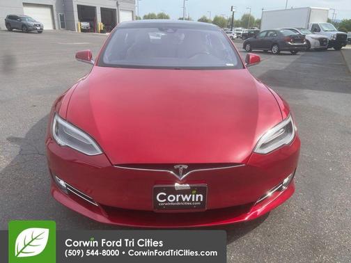 Red Multi-Coat 2016 Tesla Model S 75D