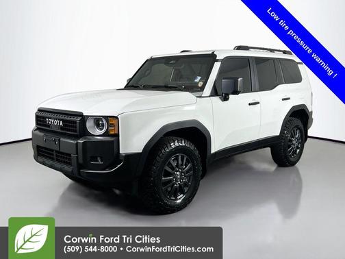 White 2025 Toyota Land Cruiser Base