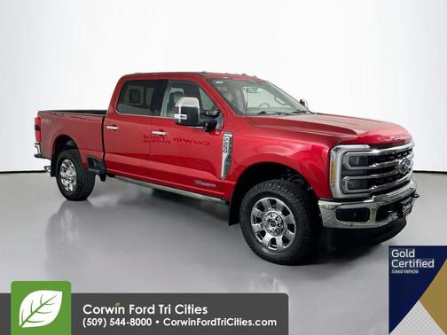 Rapid Red Metallic Tinted Clearcoat 2023 Ford F-250 King Ranch
