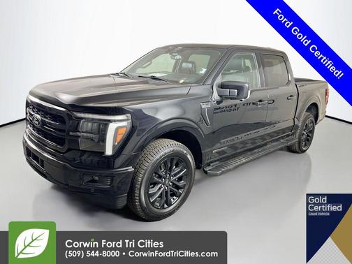 Agate Black Metallic 2025 Ford F-150 Lariat