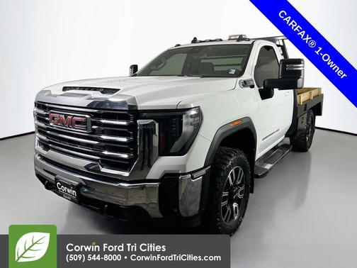 Summit White 2024 GMC Sierra 3500 SLE