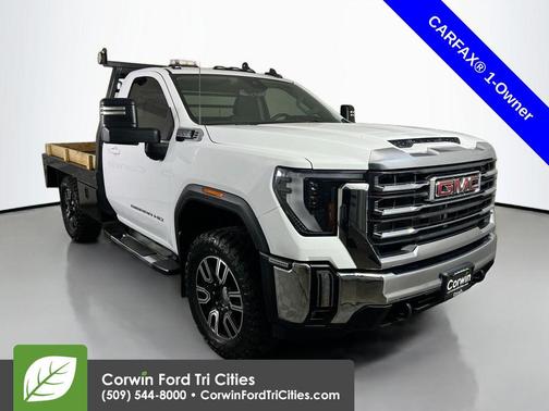 Summit White 2024 GMC Sierra 3500 SLE