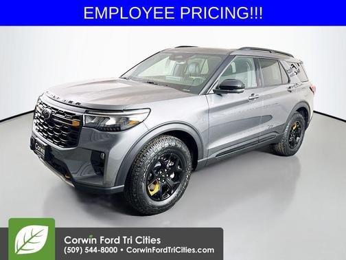 Carbonized Gray Metallic 2026 Ford Explorer Tremor