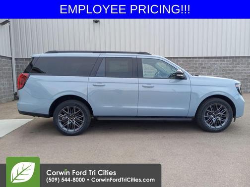 Glacier Gray Metallic Tri-Coat 2026 Ford Expedition Max Platinum