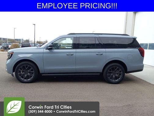 Glacier Gray Metallic Tri-Coat 2026 Ford Expedition Max Platinum