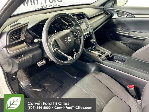 Platinum White Pearl 2019 Honda Civic Sport