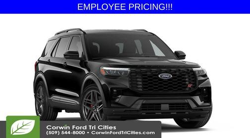 Agate Black Metallic 2026 Ford Explorer ST