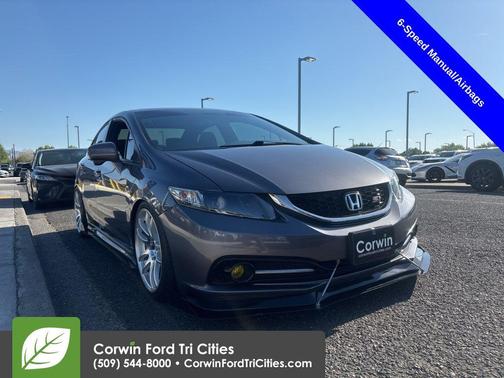 Modern Steel Metallic 2015 Honda Civic Si