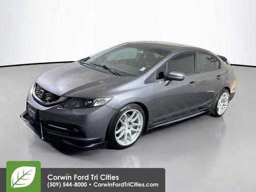 Modern Steel Metallic 2015 Honda Civic Si