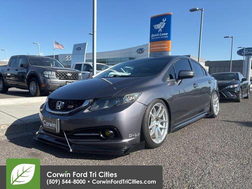 Modern Steel Metallic 2015 Honda Civic Si