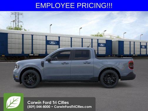 Azure Gray Metallic Tri-Coat 2026 Ford Maverick Lariat