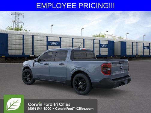 Azure Gray Metallic Tri-Coat 2026 Ford Maverick Lariat