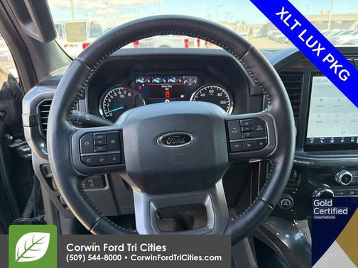 Agate Black Metallic 2022 Ford F-150 XLT