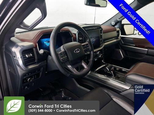 Agate Black Metallic 2023 Ford F-150 Lariat