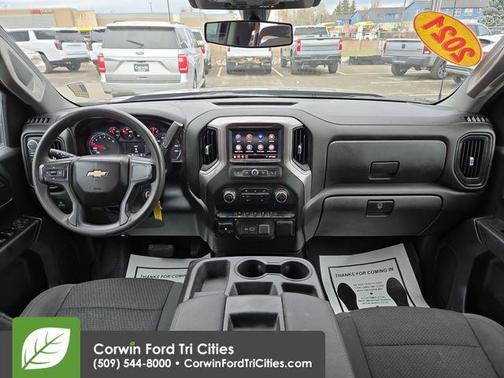 Shadow Gray Metallic 2021 Chevrolet Silverado 1500 Custom