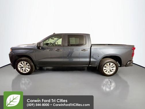 Shadow Gray Metallic 2021 Chevrolet Silverado 1500 Custom