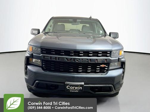 Shadow Gray Metallic 2021 Chevrolet Silverado 1500 Custom