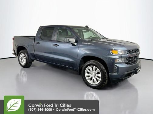 Shadow Gray Metallic 2021 Chevrolet Silverado 1500 Custom