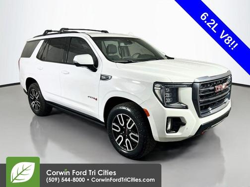 White 2022 GMC Yukon AT4