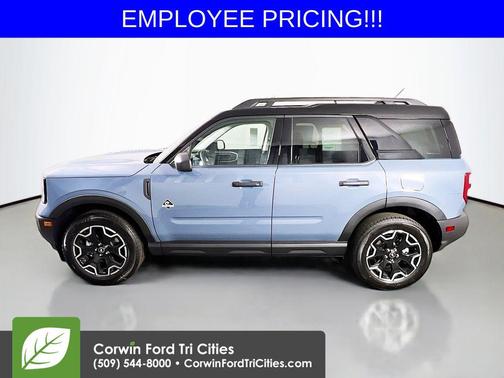 Azure Gray Metallic Tri-Coat 2026 Ford Bronco Sport Outer Banks