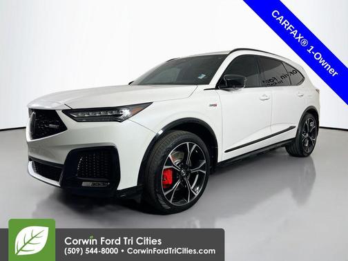 Platinum White Pearl 2025 Acura MDX Type S Advance Package