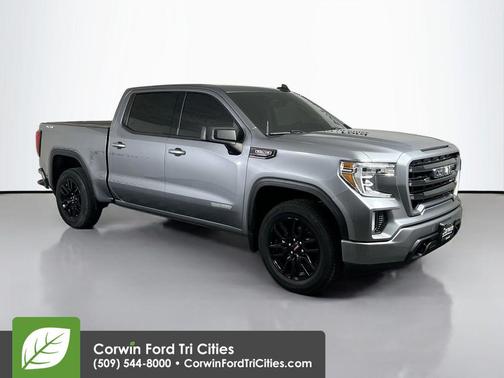 Satin Steel Metallic 2021 GMC Sierra 1500 Elevation