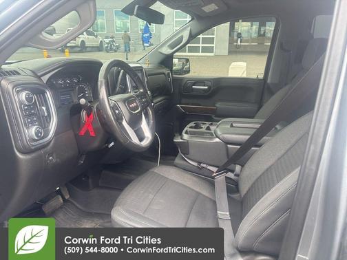 Satin Steel Metallic 2021 GMC Sierra 1500 Elevation