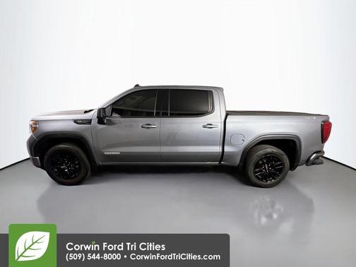 Satin Steel Metallic 2021 GMC Sierra 1500 Elevation