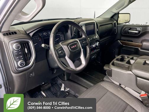 Satin Steel Metallic 2021 GMC Sierra 1500 Elevation