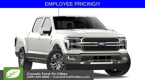 Star White Metallic Tri-Coat 2026 Ford F-150 King Ranch