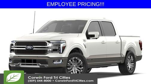 Star White Metallic Tri-Coat 2026 Ford F-150 King Ranch
