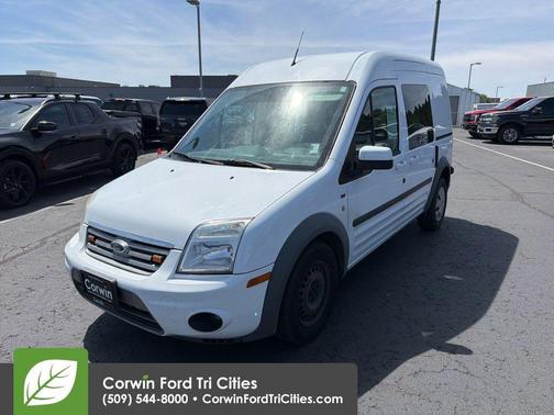 Frozen White 2012 Ford Transit Connect XLT