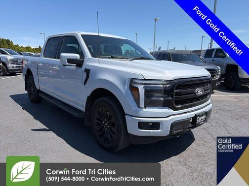 Space White Metallic 2025 Ford F-150 Lariat