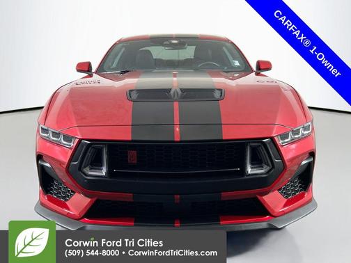 Rapid Red Metallic Tinted Clearcoat 2024 Ford Mustang GT Premium