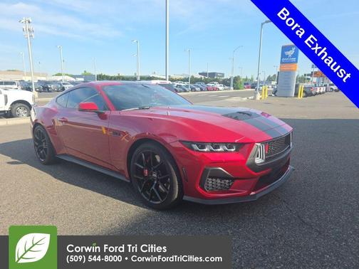 Rapid Red Metallic Tinted Clearcoat 2024 Ford Mustang GT Premium