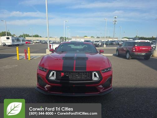 Rapid Red Metallic Tinted Clearcoat 2024 Ford Mustang GT Premium