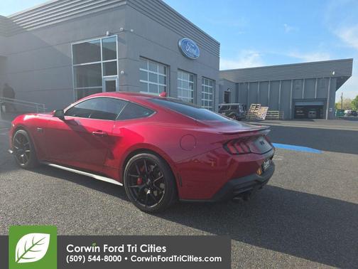 Rapid Red Metallic Tinted Clearcoat 2024 Ford Mustang GT Premium