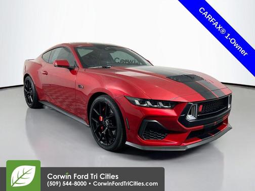 Rapid Red Metallic Tinted Clearcoat 2024 Ford Mustang GT Premium