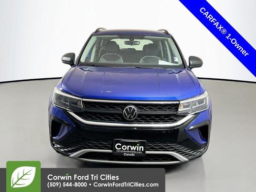 Dusk Blue Metallic 2023 Volkswagen Taos 1.5T S