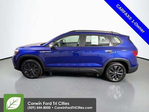 Dusk Blue Metallic 2023 Volkswagen Taos 1.5T S