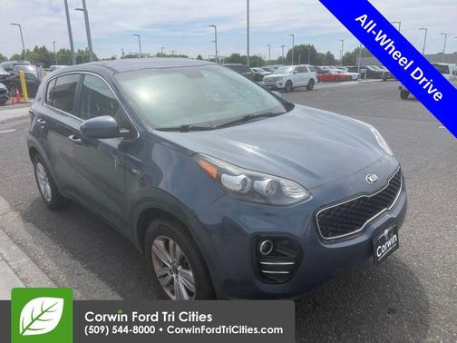 Pacific Blue 2018 Kia Sportage LX